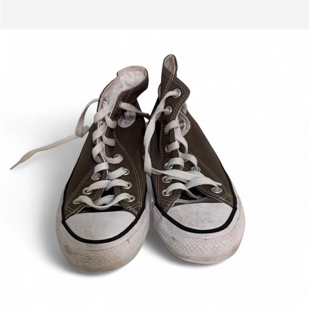 Converse White High-Top Sneakers